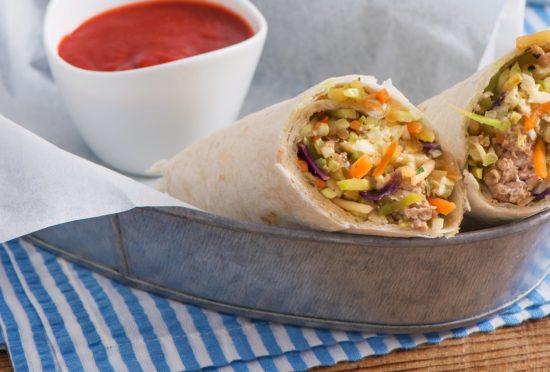 Asian Brocco Burrito | Mann's Fresh Vegetables